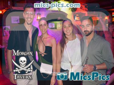 Mics Pics at Morgan Tavern, Benidorm Tuesday 23rd July 2024 Pic:001