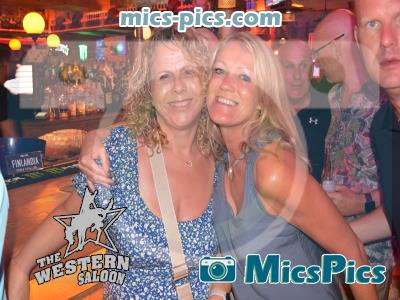 Mics Pics at Western Saloon, Benidorm Monday 22nd July 2024 Pic:006