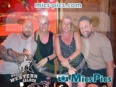 Mics Pics at Western Saloon, Benidorm Monday 22nd July 2024 Pic:006