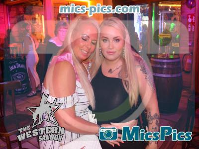 Mics Pics at Western Saloon, Benidorm Tuesday 23rd July 2024 Pic:010