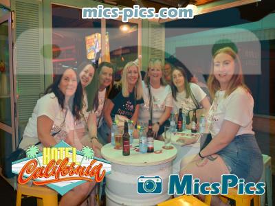 Mics Pics at Hotel California, Benidorm Wednesday 31st July 2024 Pic:010